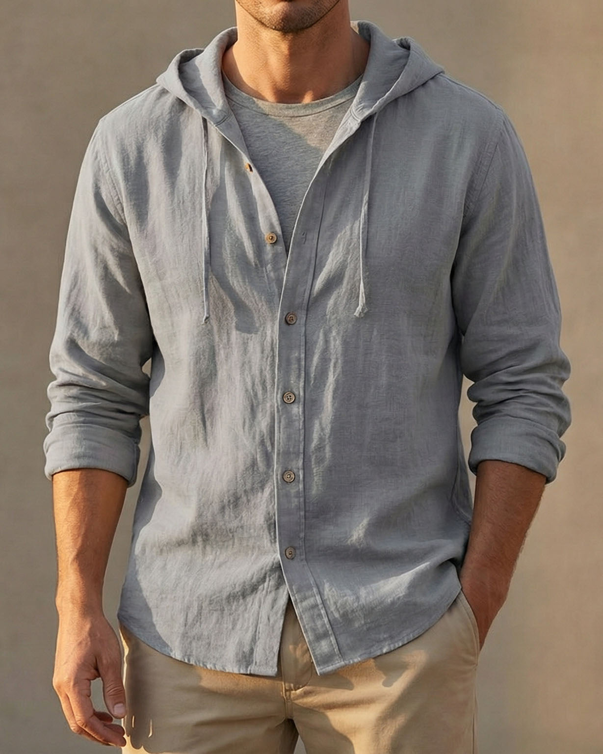 The Riviera Drawstring Overshirt