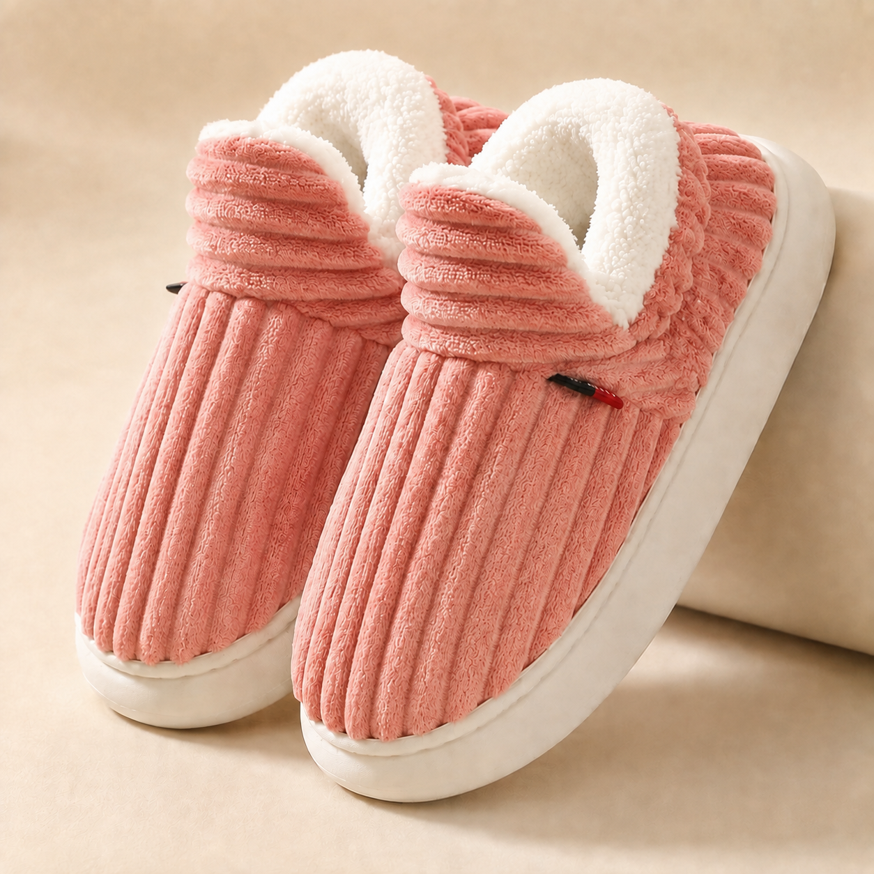 Amara Corduroy Cozy Mule