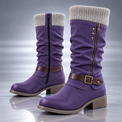 Marchetta Knit-Cuff Boot