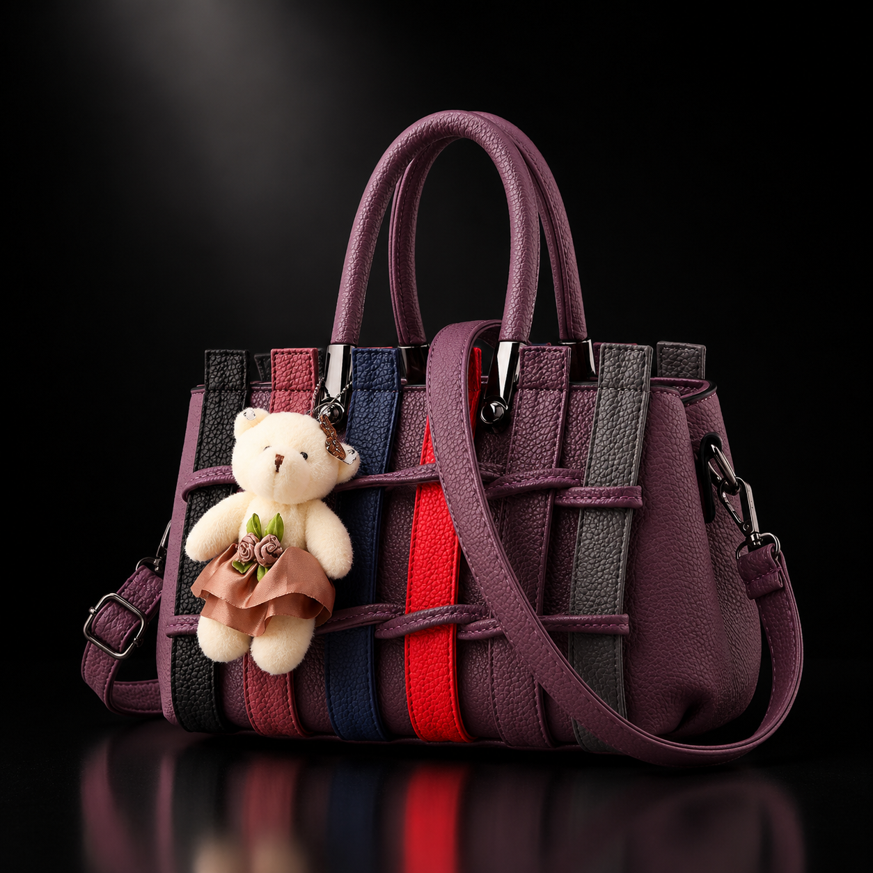 Mireille Woven-Strap Tote