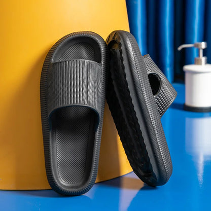 Serenity Cushioned Thick-Sole Slides