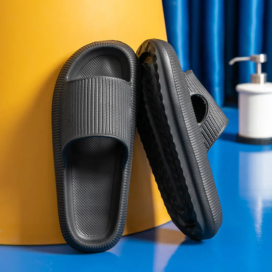 Serenity Cushioned Thick-Sole Slides