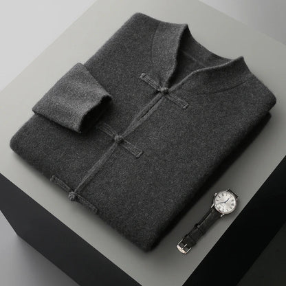 Mandarin Knit Cardigan