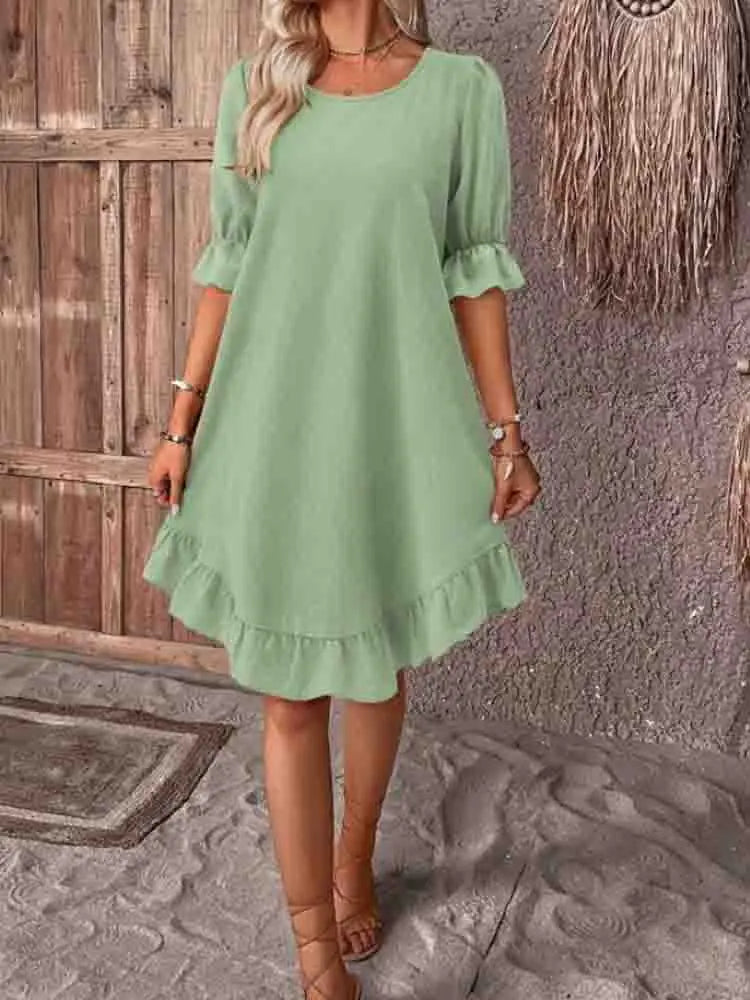 Marrakech Ruffle Midi