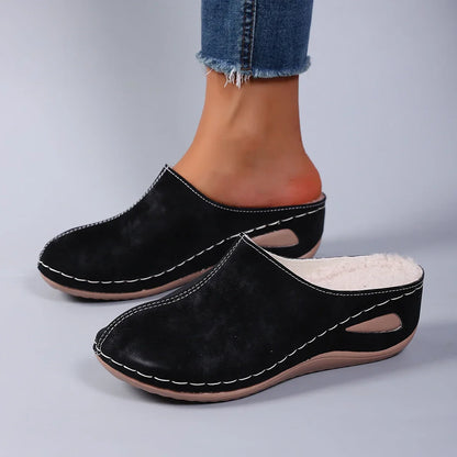 The Shearling-Lined Comfort Slipper