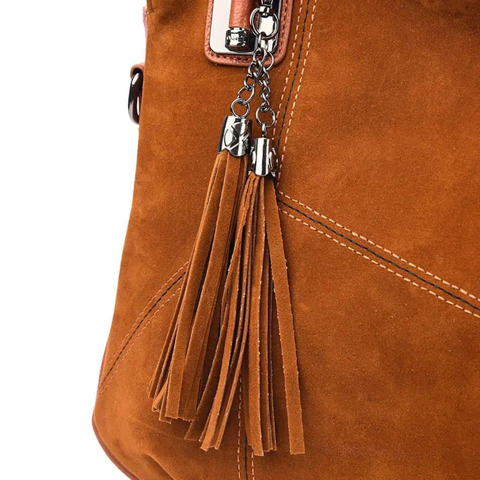 Maison Tassel Shoulder Bag