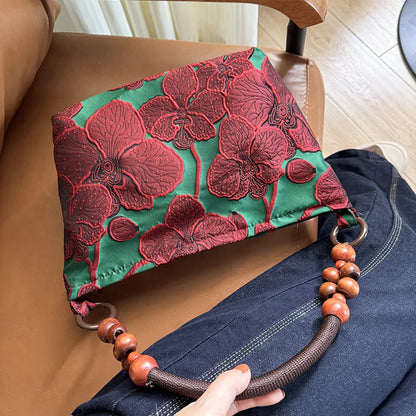 Camellia Brocade Bag