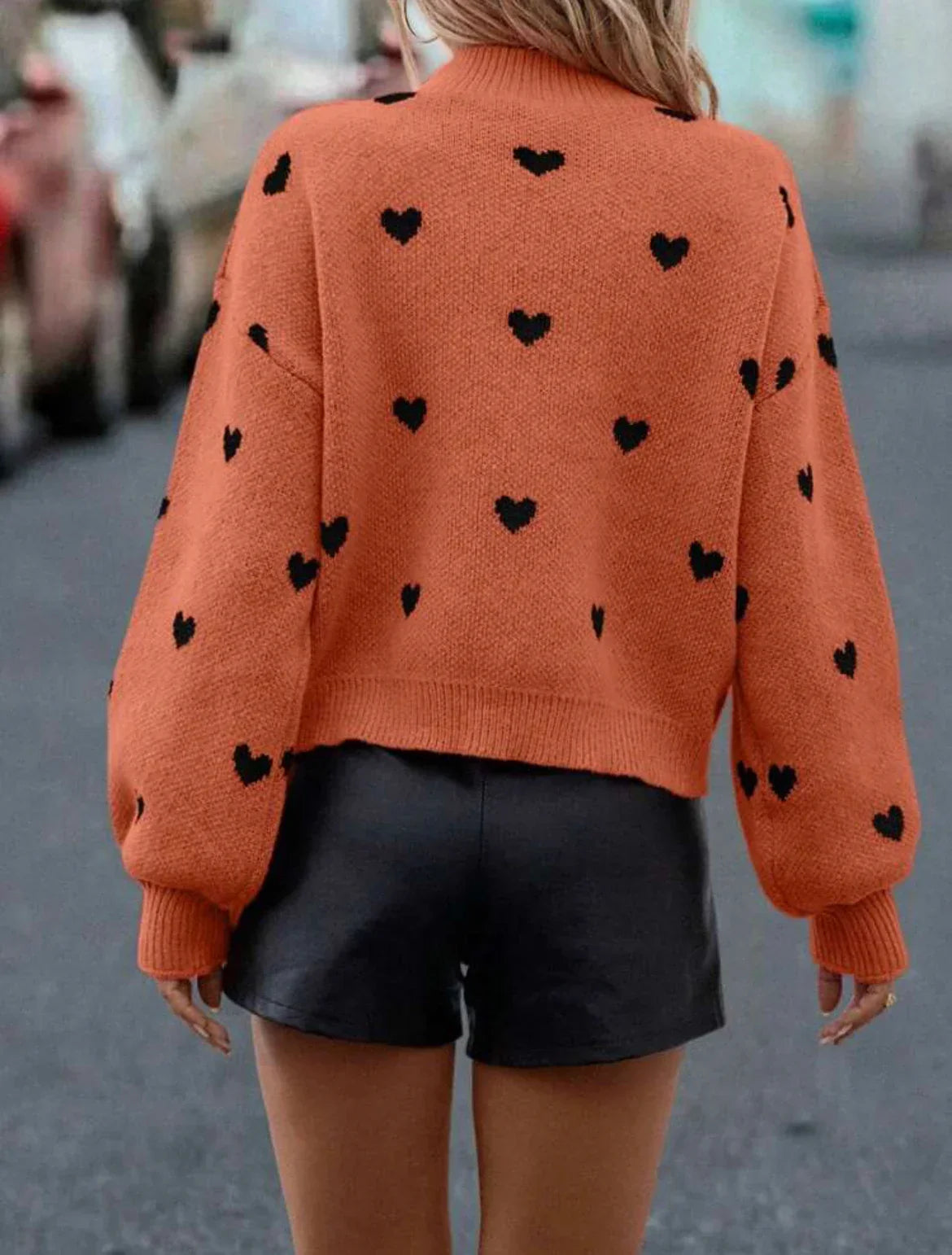 Amorette Heart Sweater