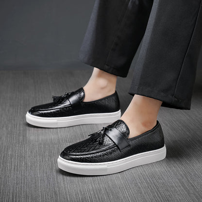 Platform Woven Loafer