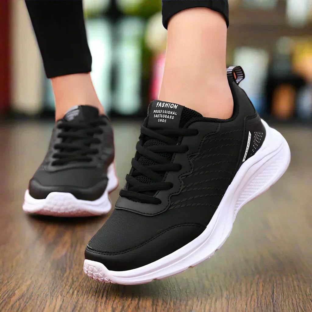 Velocity Sport Sneaker with Contrast Sole