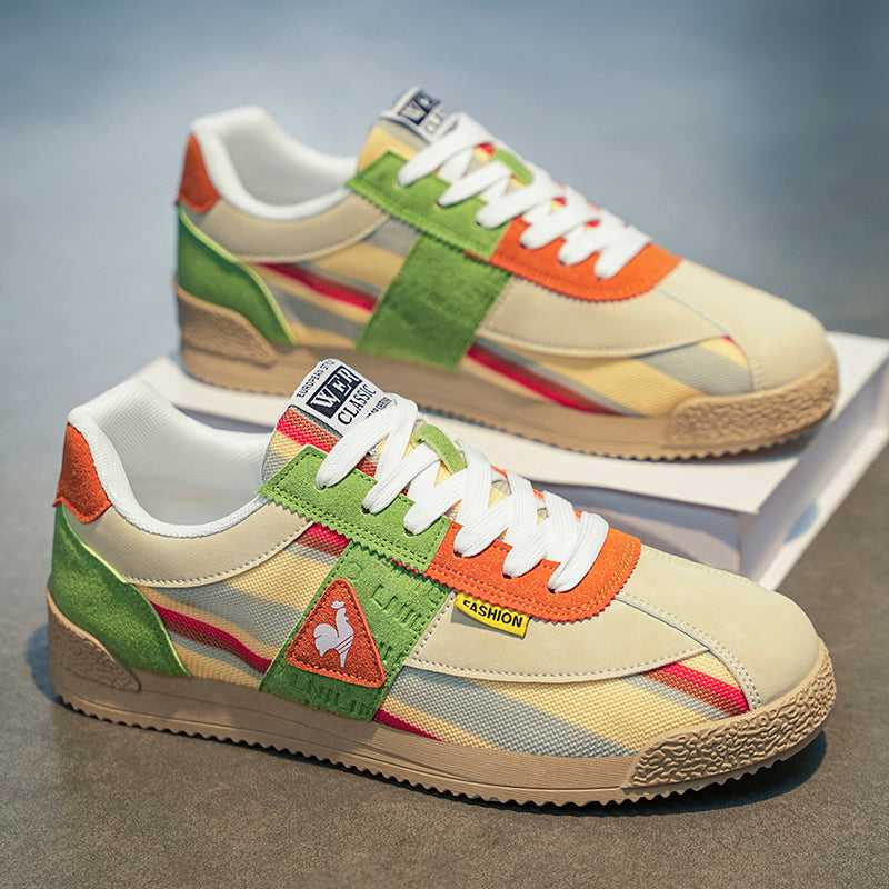 The Riviera Patchwork Low-Top