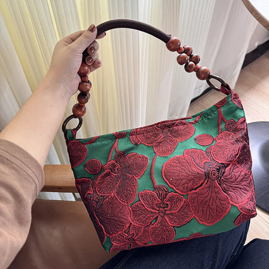 Camellia Brocade Bag