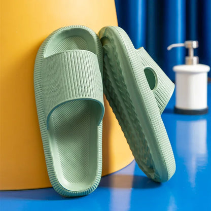 Serenity Cushioned Thick-Sole Slides