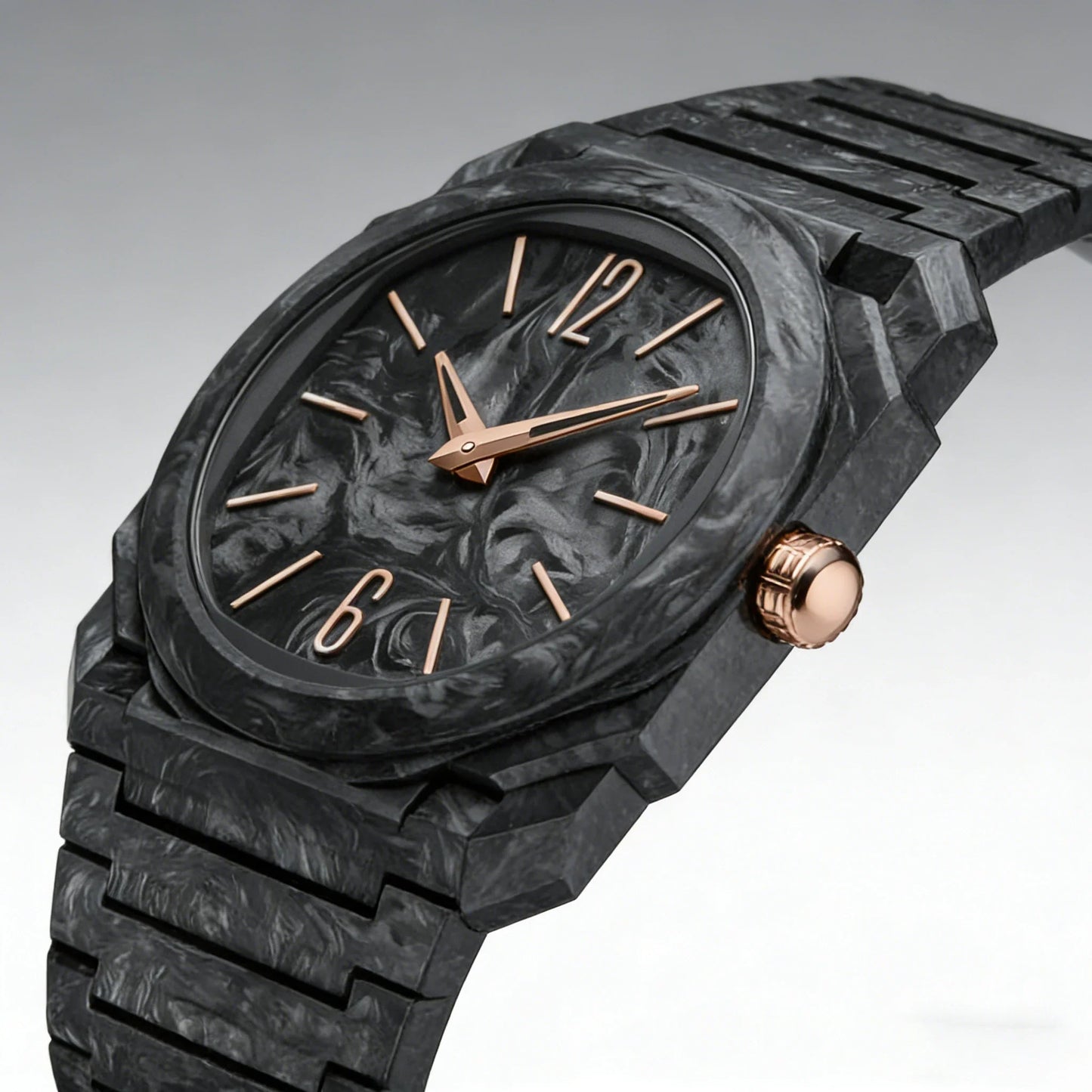 Onyx Forged-Carbon Watch