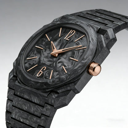 Onyx Forged-Carbon Watch