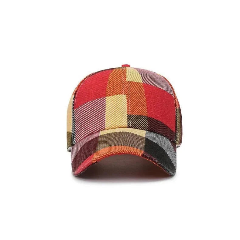 Monarch Plaid Signature Cap