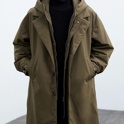 The Urban Shield - Hooded Mac Coat