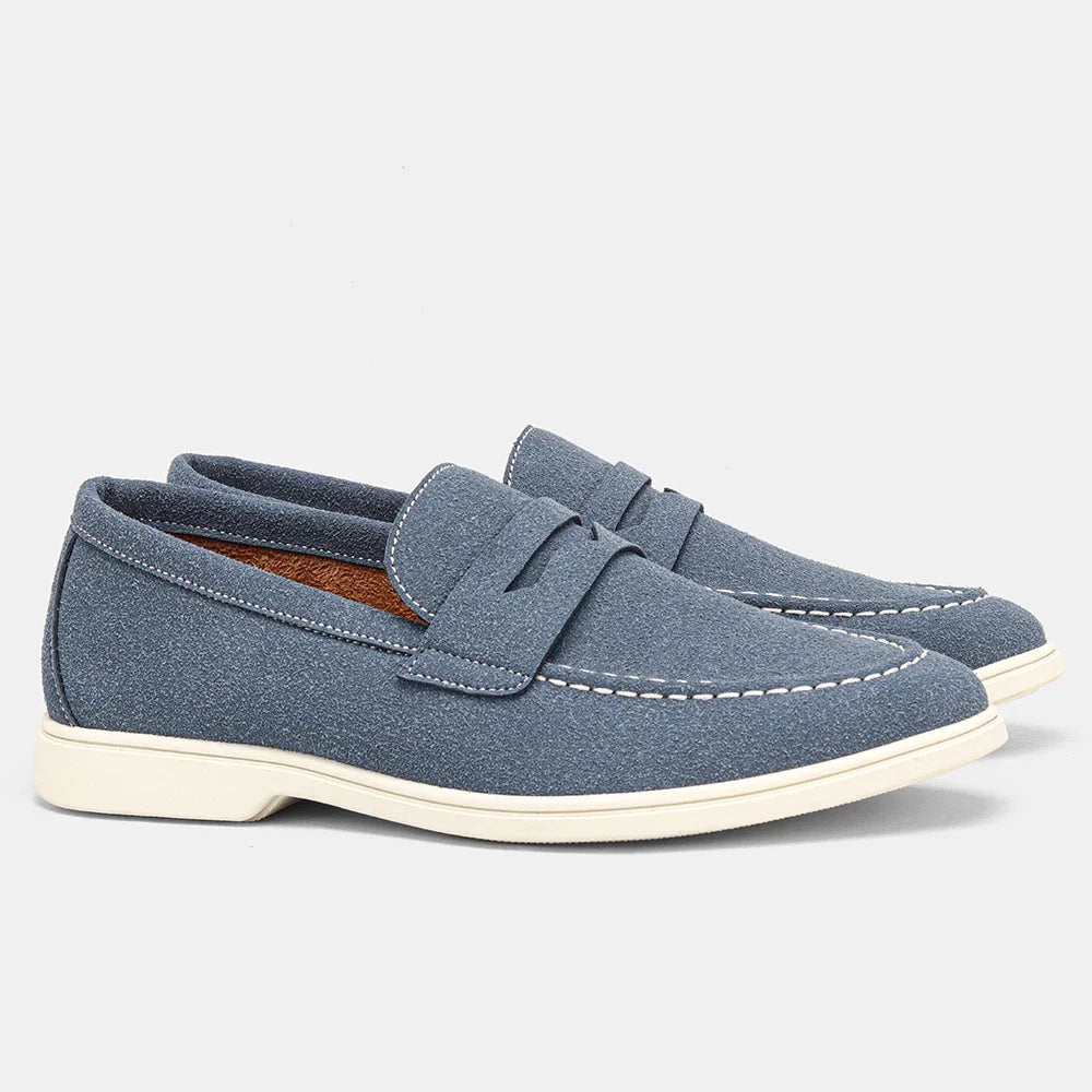 Portofino Suede Penny Loafer