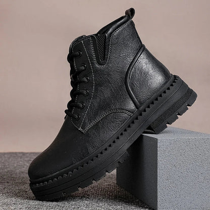 Warfield Leather Combat Boots