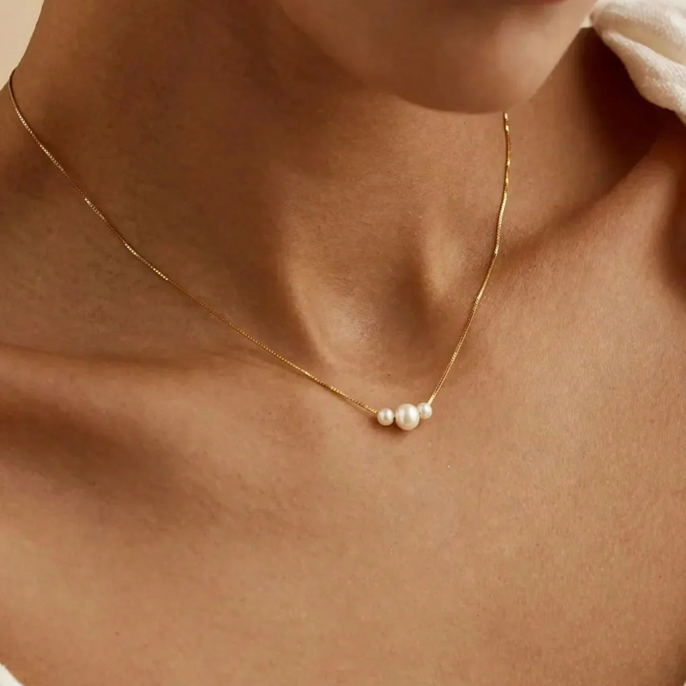The Luminescence Collection – Freshwater Pearl Pendants