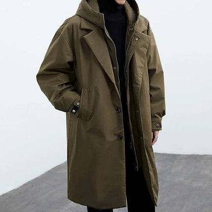 The Urban Shield - Hooded Mac Coat