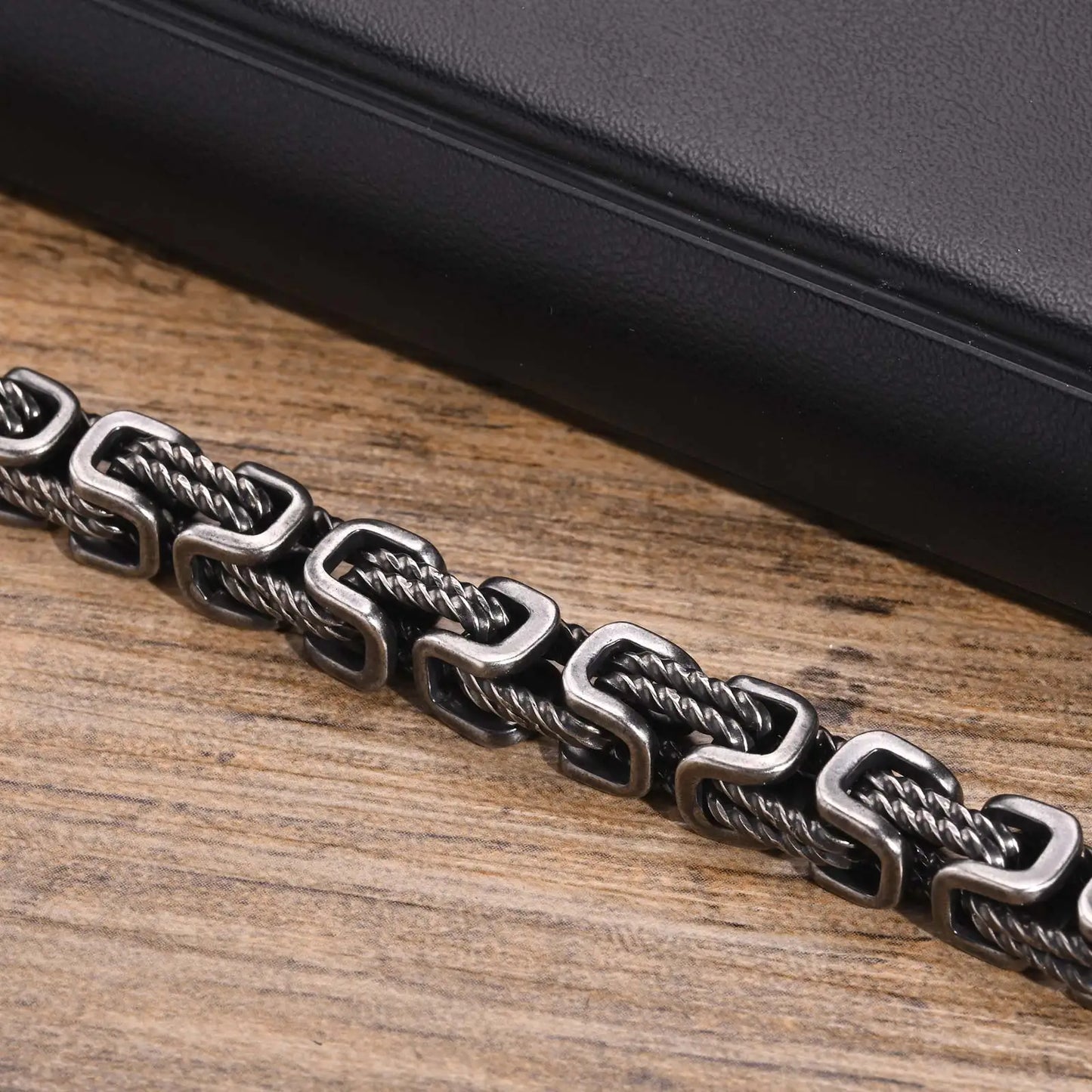 Byzantine Cable-Link Bracelet
