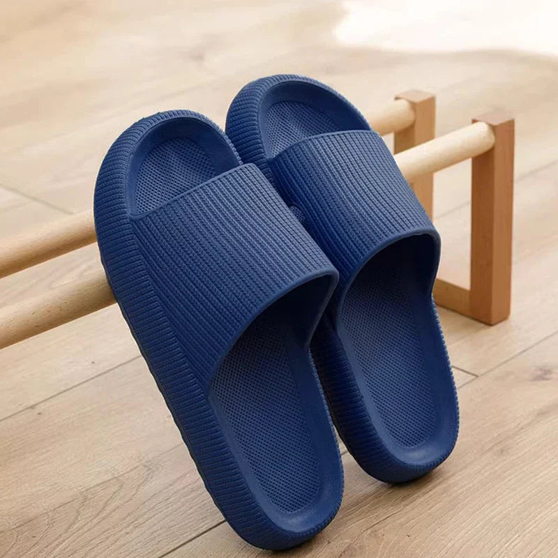 Serenity Cushioned Thick-Sole Slides