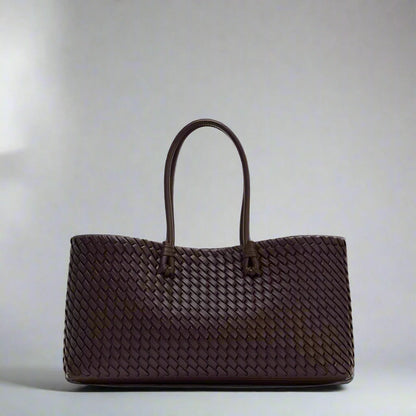 Arvella Woven Leather Handbag