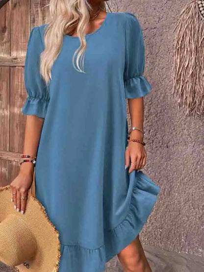 Marrakech Ruffle Midi