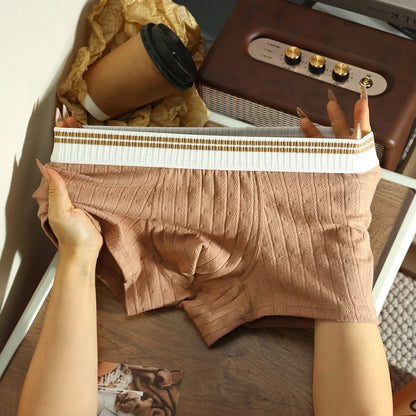 Signature Striped Waistband Trunk Set