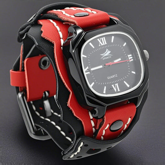 Maverick Studded Cuff Watch