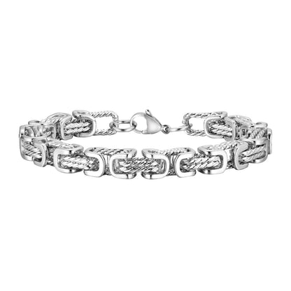 Byzantine Cable-Link Bracelet