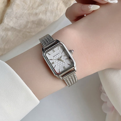 Vintage-Inspired Mesh Bracelet Watch