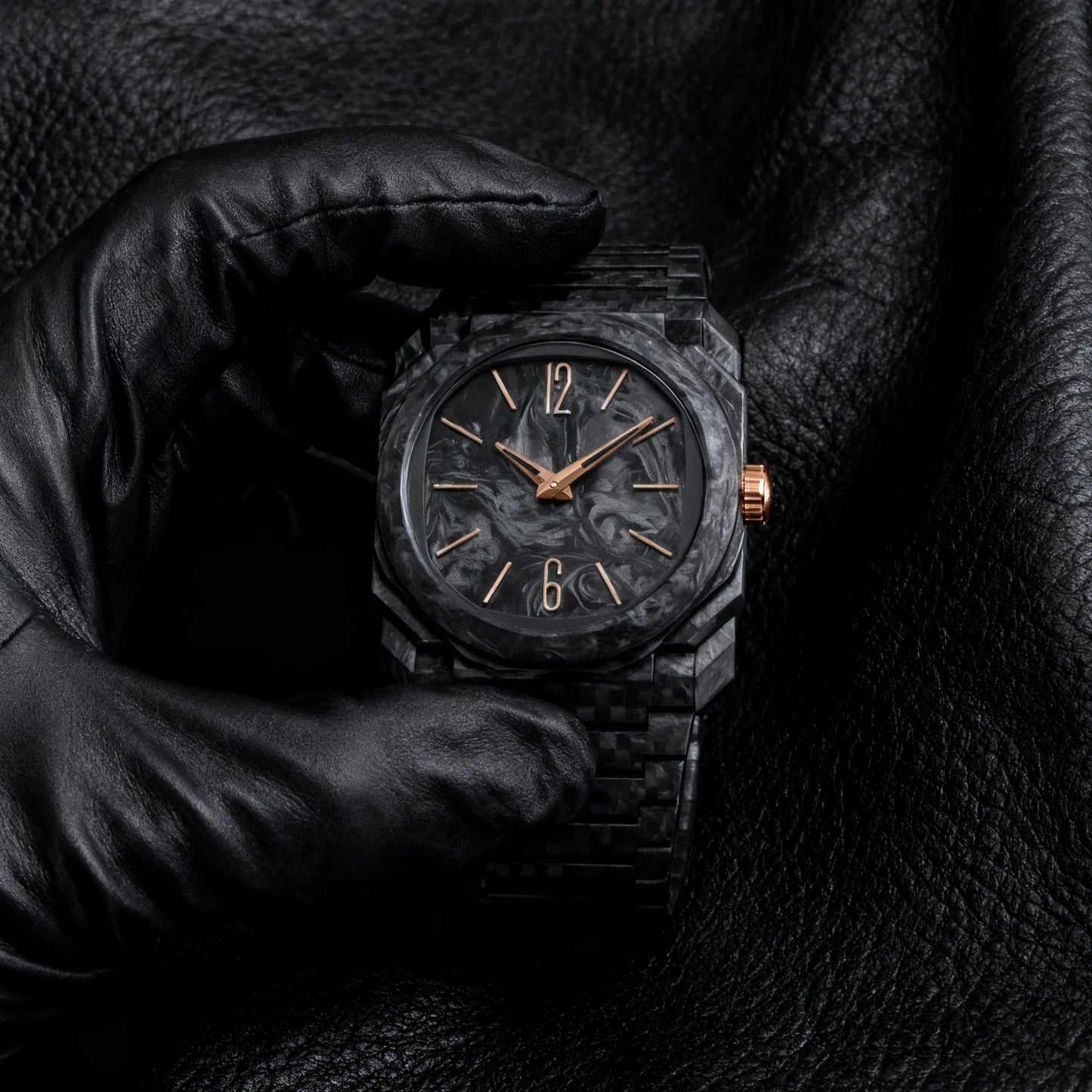 Onyx Forged-Carbon Watch