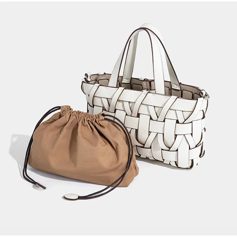 Braided Luxe Handbag