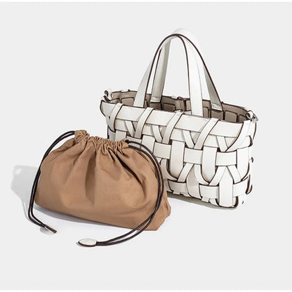 Braided Luxe Handbag