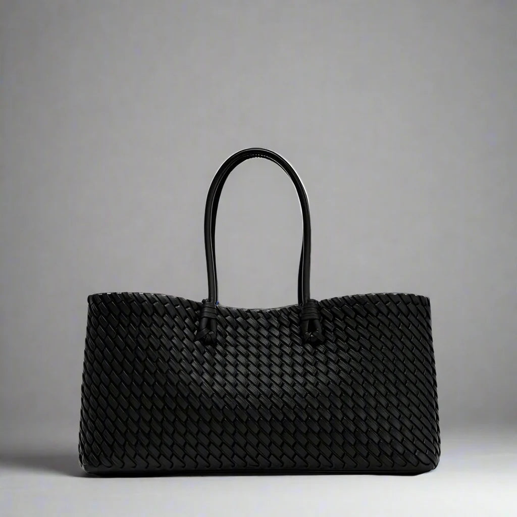 Arvella Woven Leather Handbag