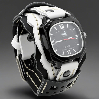 Maverick Studded Cuff Watch