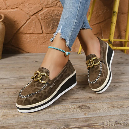 Chain-Link Platform Loafer