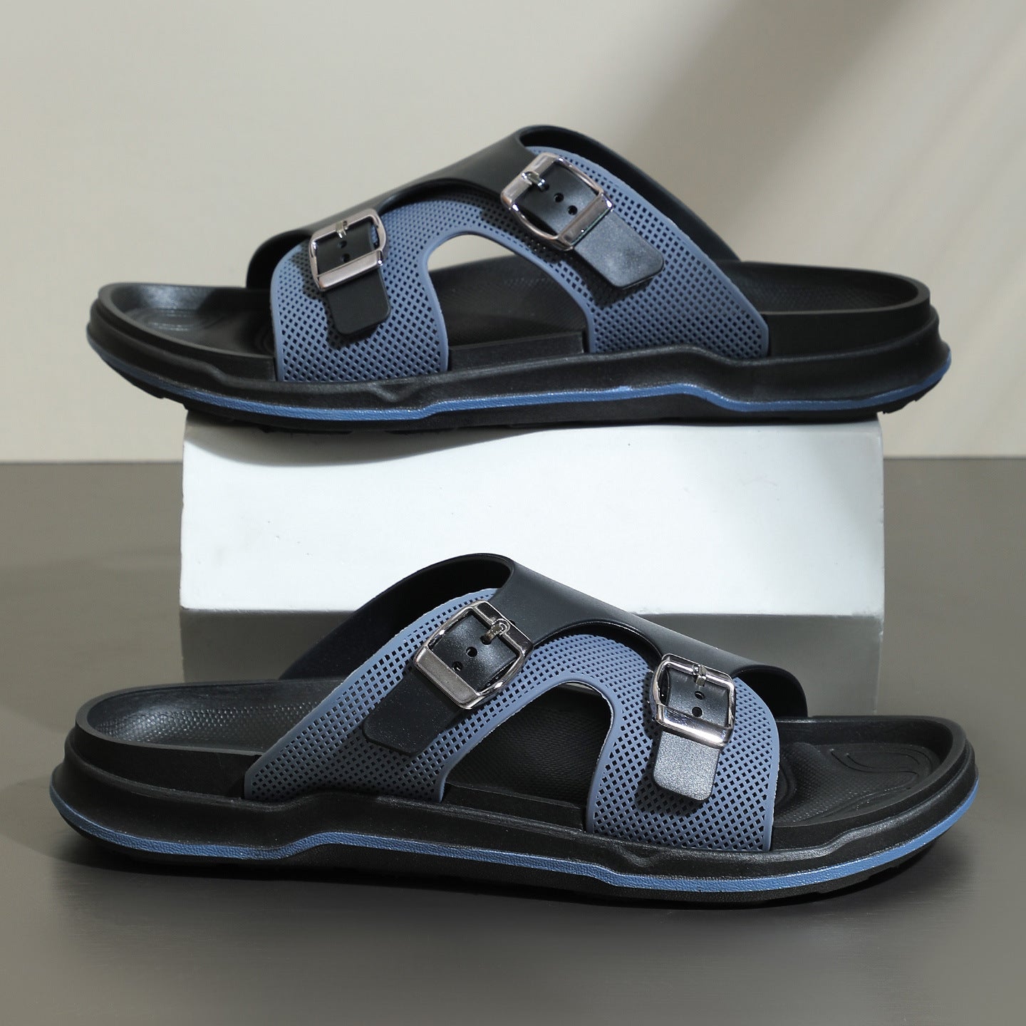 Rousseau Dual-Buckle Slides
