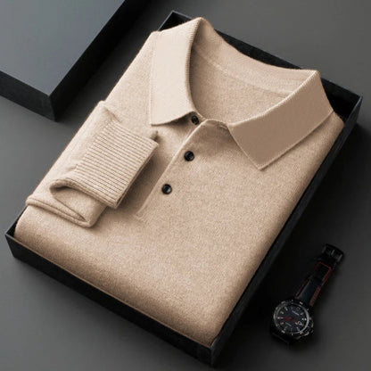 Riviera Knit Polo in Merino Silk