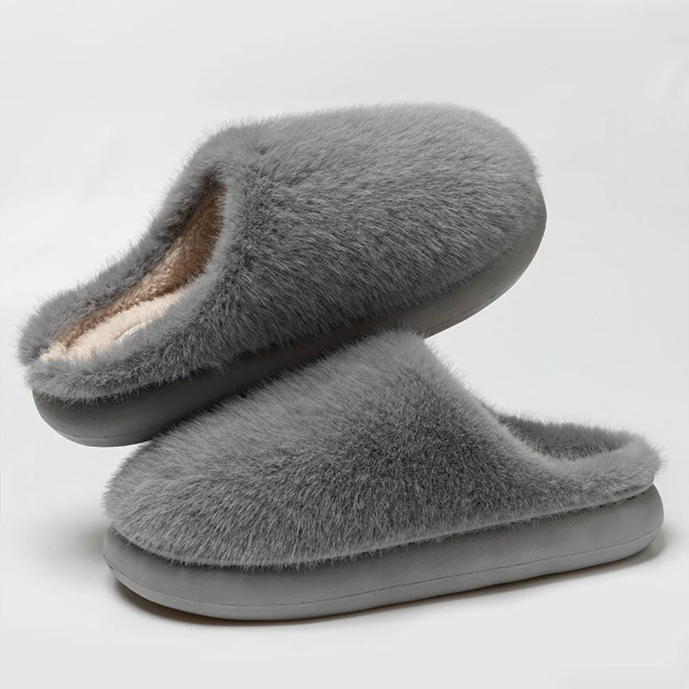 Nordic Spa Faux Fur Slide