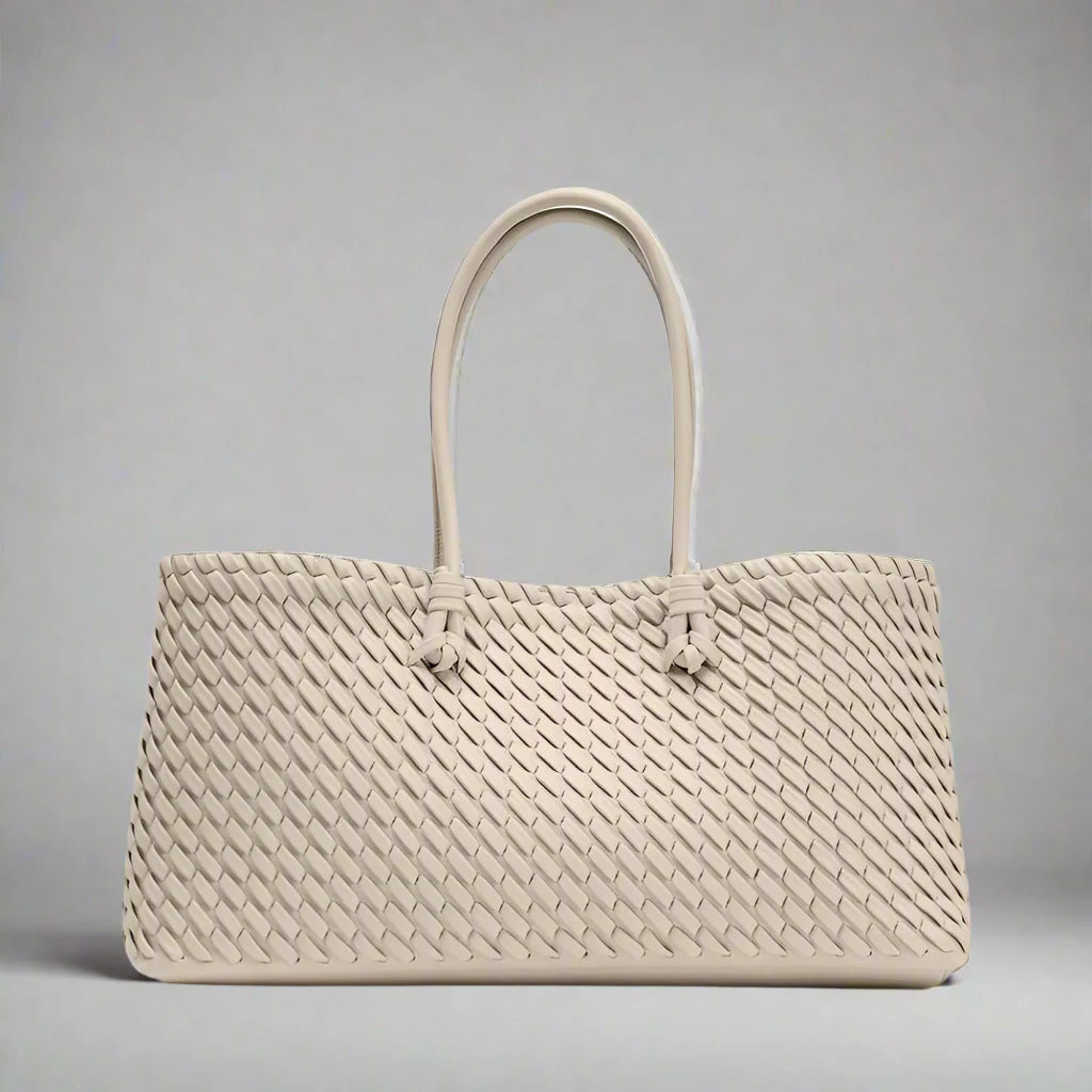 Arvella Woven Leather Handbag