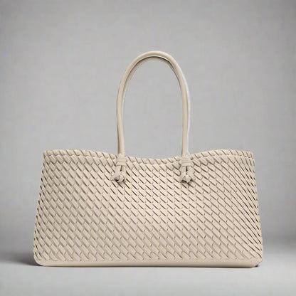 Arvella Woven Leather Handbag