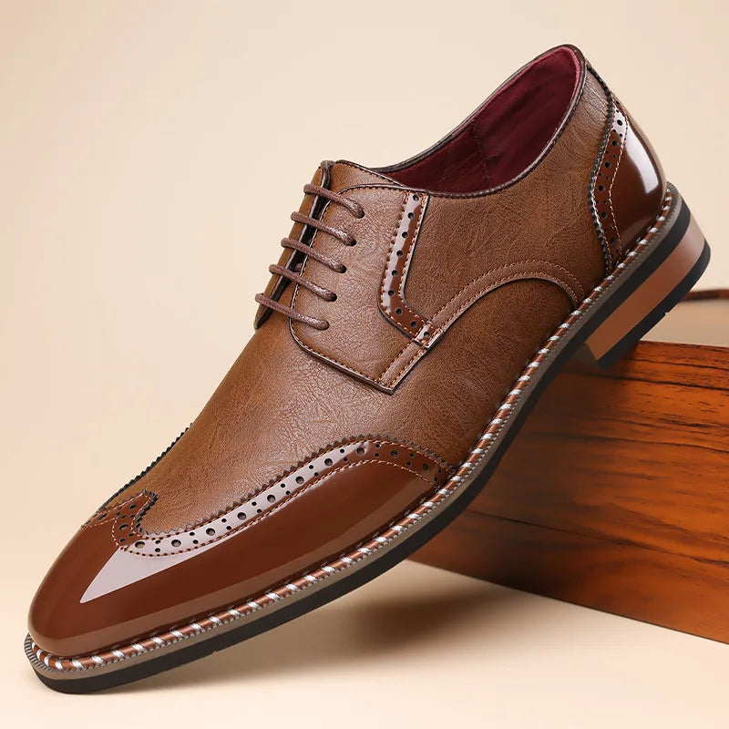 Spectator Wingtip Oxford Shoes