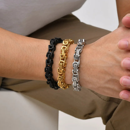 Byzantine Cable-Link Bracelet