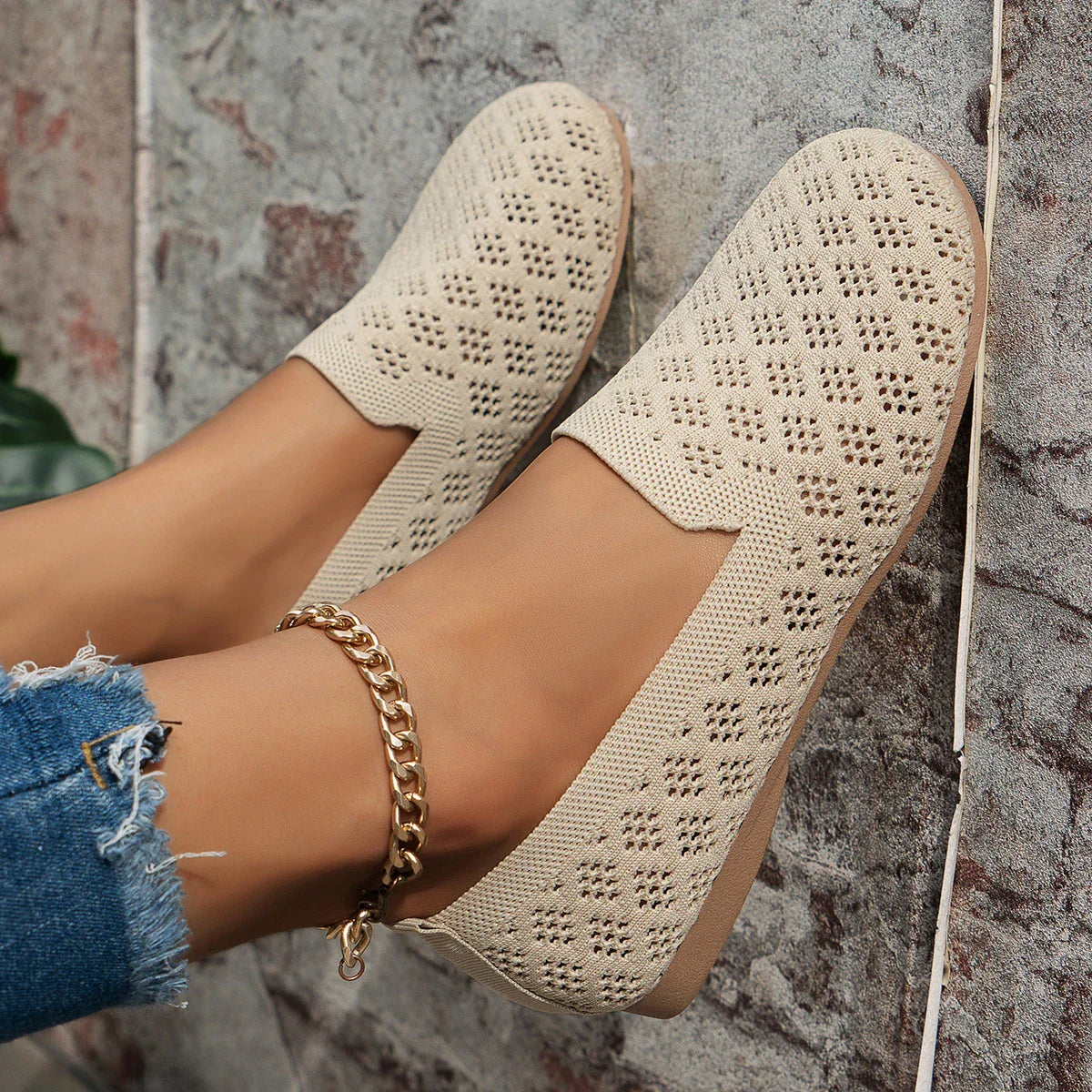 Amara Knit Flats