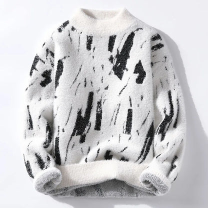 Monochrome Ink Crewneck