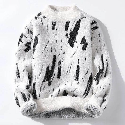 Monochrome Ink Crewneck