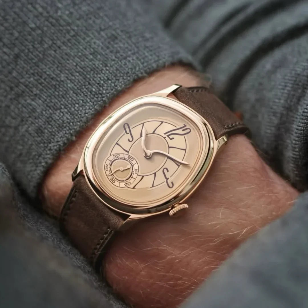 The Halden Curved Dial Timepiece